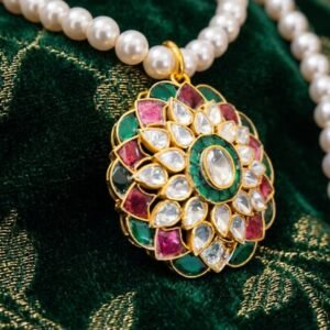 Kundan Mandala Pendant