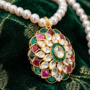 Kundan Mandala Pendant