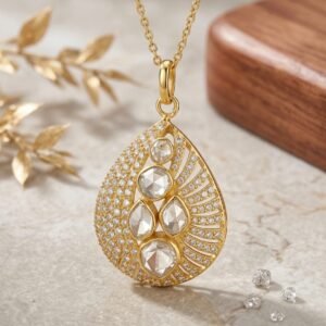 Teardrop-Shaped Pendant