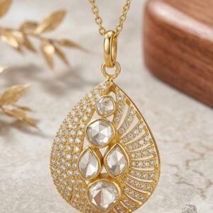 Teardrop-Shaped Pendant